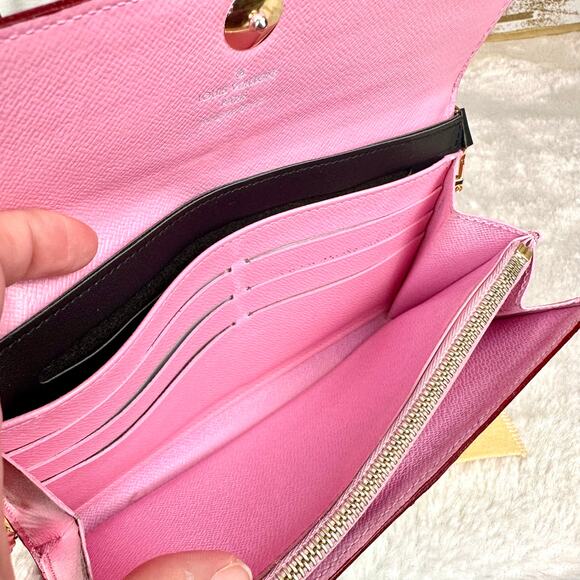 Louis Vuitton X Murakami Multicolor Sarah long wallet from 2009 crossbody - Picture 15 of 16